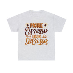 Less Depresso - Unisex Heavy Cotton Tee