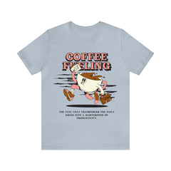 Coffee Fueling - Unisex Jersey Short Sleeve Tee