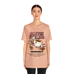 Coffee Fueling - Unisex Jersey Short Sleeve Tee