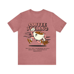 Coffee Fueling - Unisex Jersey Short Sleeve Tee