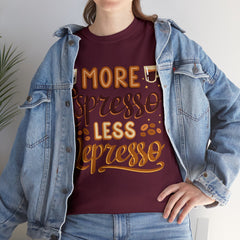 Less Depresso - Unisex Heavy Cotton Tee