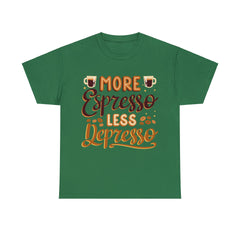 Less Depresso - Unisex Heavy Cotton Tee