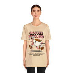 Coffee Fueling - Unisex Jersey Short Sleeve Tee