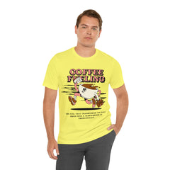 Coffee Fueling - Unisex Jersey Short Sleeve Tee