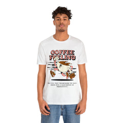 Coffee Fueling - Unisex Jersey Short Sleeve Tee