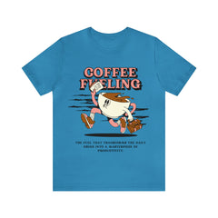 Coffee Fueling - Unisex Jersey Short Sleeve Tee