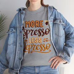 Less Depresso - Unisex Heavy Cotton Tee