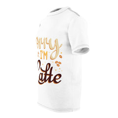 Sorry I'm Latte - Unisex Cut & Sew Tee (AOP)