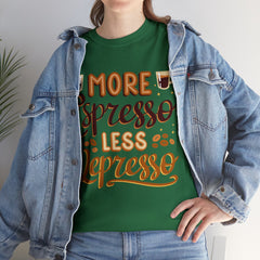 Less Depresso - Unisex Heavy Cotton Tee