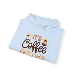 Coffee O Clock - Unisex Heavy Blend™ Hooded Sweatshirt