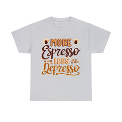 Less Depresso - Unisex Heavy Cotton Tee