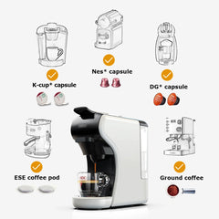 4 in 1 Full Automatic Multiple Capsule Coffee Make