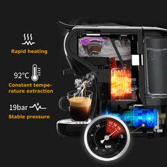 4 in 1 Full Automatic Multiple Capsule Coffee Make