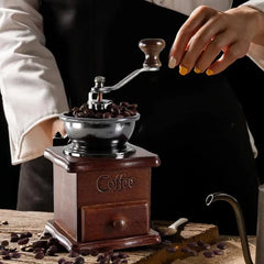 Antique Mini Coffee Grinder For Decoration