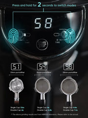 Electric Coffee Grinder with 34 Gears