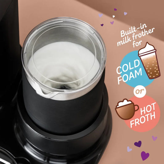 4-in1 Single-Serve Latte, Iced, and Hot Coffee Maker