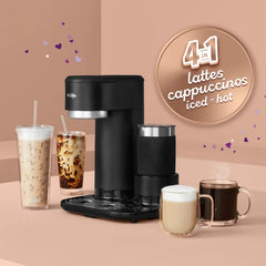4-in1 Single-Serve Latte, Iced, and Hot Coffee Maker
