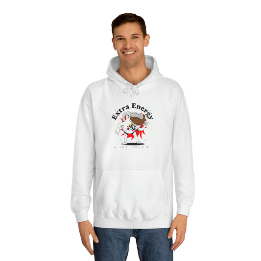 Extra Energy - Unisex College Hoodie