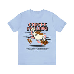 Coffee Fueling - Unisex Jersey Short Sleeve Tee