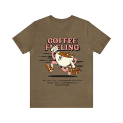 Coffee Fueling - Unisex Jersey Short Sleeve Tee