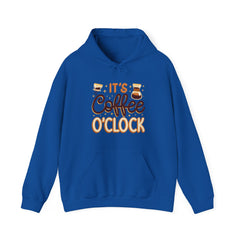 Coffee O Clock - Unisex Heavy Blend™ Hooded Sweatshirt