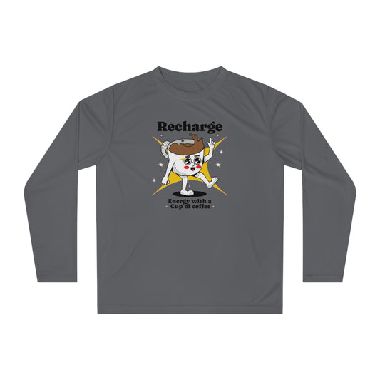 Recharge - Unisex Performance Long Sleeve Shirt