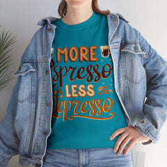 Less Depresso - Unisex Heavy Cotton Tee