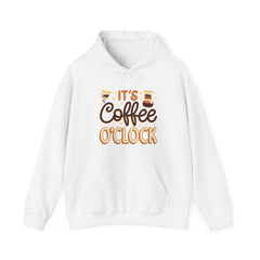 Coffee O Clock - Unisex Heavy Blend™ Hooded Sweatshirt