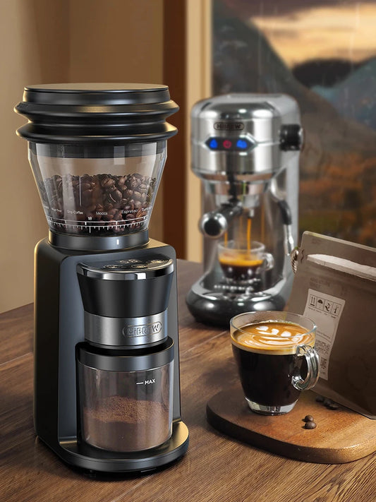 Electric Coffee Grinder with 34 Gears