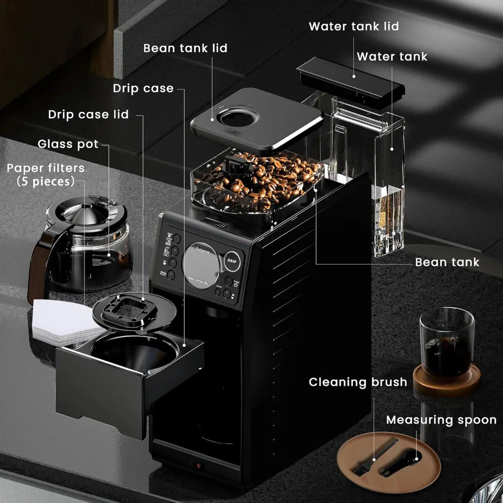 Automatic Grind and Brew Coffee Maker World Finest Coffees