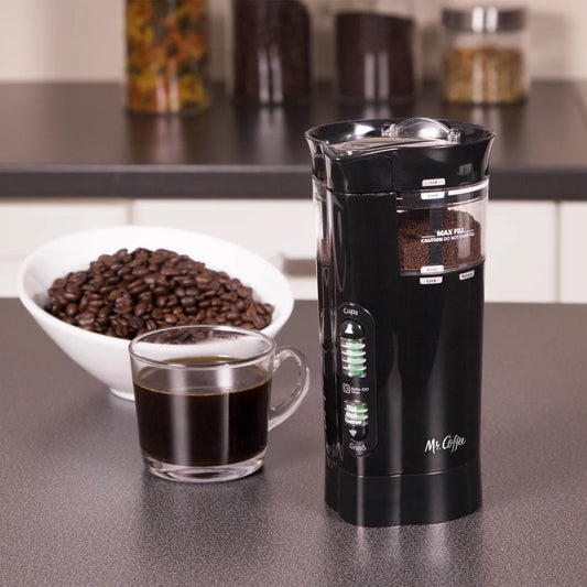 New 12 Cup Plastic Coffee Grinder